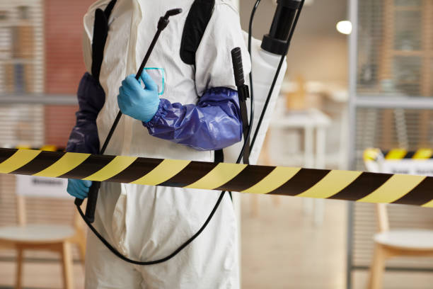 Professional Infectious Disease Decontamination technician working in Westlake, OH